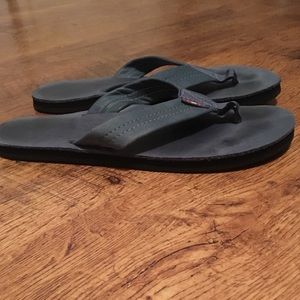 Lightly worn rainbow sandals!!